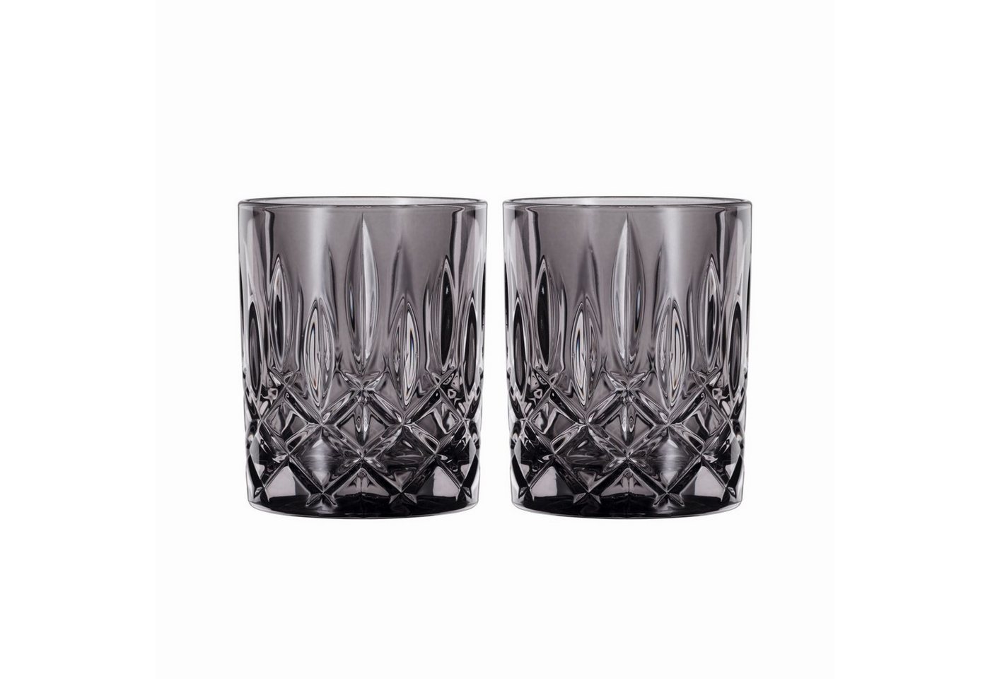 Nachtmann Whiskyglas Noblesse Smoke, Kristallglas, 2er Set von Nachtmann