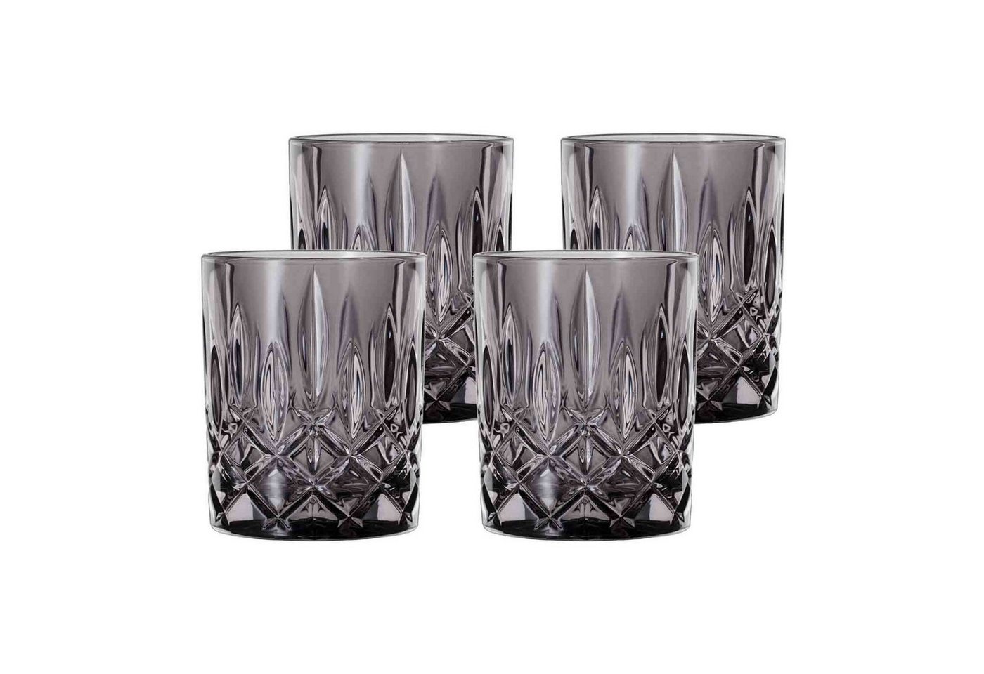 Nachtmann Whiskyglas Noblesse Vintage Whiskybecher 295 ml 4er Set, Glas von Nachtmann