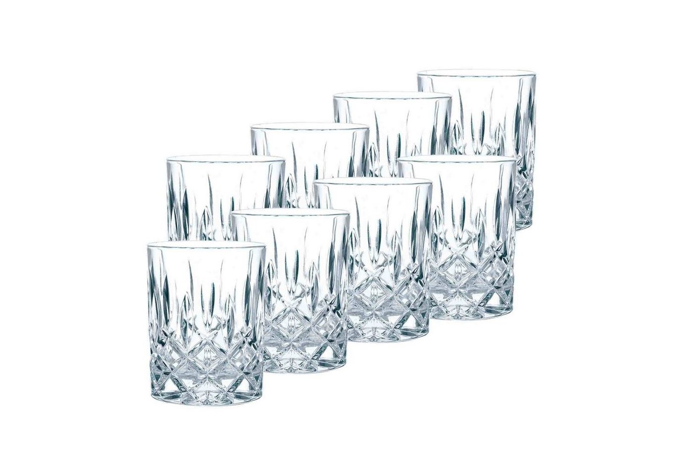 Nachtmann Whiskyglas Noblesse Whiskygläser 295 ml 8er Set, Glas von Nachtmann