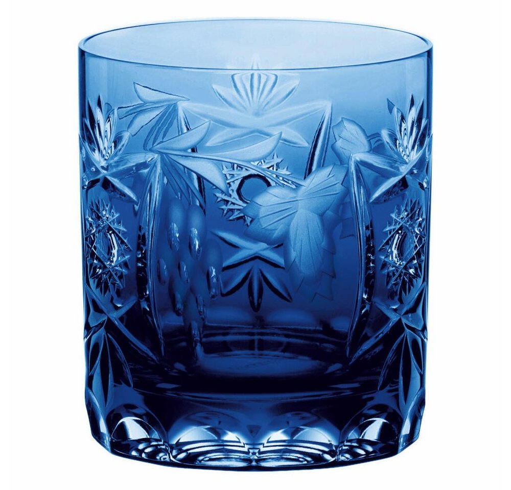 Nachtmann Whiskyglas Pur Traube Kobaltblau 35894, Kristallglas von Nachtmann