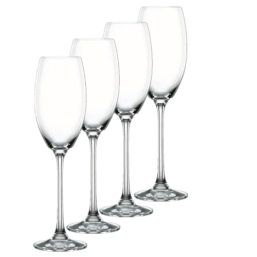 Spiegelau & Nachtmann Champagnerglas, Glas, Transparent, 4 Stück (1er Pack), 4 von Nachtmann