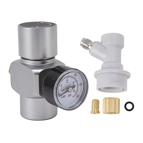Wasserdruckminderventil, 0–60 PSI, Edelstahl-Druckregler, multifunktionaler Schlauch-Druckregler, Homebrew von Nachukan