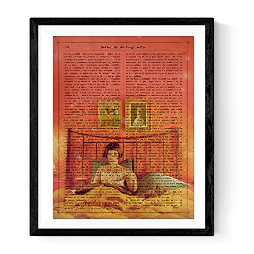 Nacnic Vintage Amélie Poster. Vintage Stil Wanddekoration Abbildung von Filmen und Popkultur. Verschiedene Bunte Bilder ohne Rahmen. Größe A3. von Nacnic