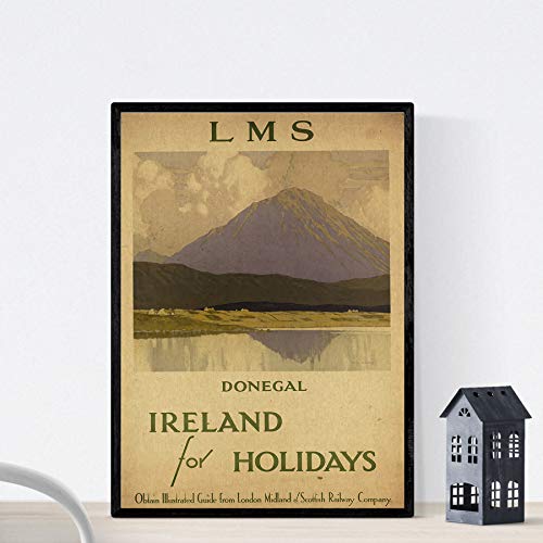 Nacnic Vintage Poster Vintage Poster Europa. Urlaub in Irland. A3 Größe Nacnic Vintage Poster Vintage Poster Europa. Urlaub in Irland. A3 Größe von Nacnic