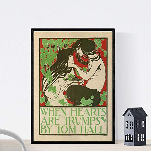 Nacnic Vintage Poster Vintage Poster Hearts - Tom Hall. A3 Größe Nacnic Vintage Poster Vintage Poster Hearts - Tom Hall. A3 Größe von Nacnic