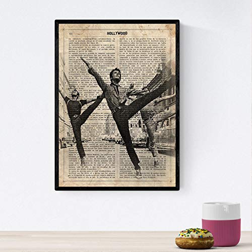 Nacnic West Side Story Poster. Vintage Stil Poster von Hollywood. A4-Format von Nacnic