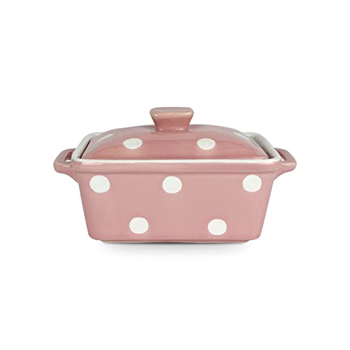 Nada Home Butterdose aus Keramik Isabelle Rose in Punkten Butterdose Backblech Backblech 5032 von Nada Home
