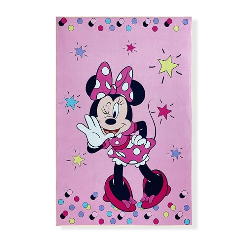 Nada Home Teppich Disney Minnie Mouse 80 x 120 cm Kinderzimmer Mädchen 6506 von Nada Home