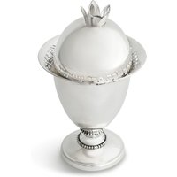 Moderne Silber Etrog Box Mit Reflections Design von NadavArtJudaica