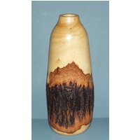Mango Holz Vase Wunderschönes Muster Entworfen Für Trockenblumen Arrangement Thailand Kostenloser Versand von NadearsTreasures