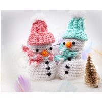 Schneemann Figur Klein Gehäkelt - Weihnachtsdeko Ideen/Kleinigkeiten Adventskalender Weihnachtsbaum Kleine Geschenkidee Weihnachten Schneemann Figur Klein Gehäkelt - Weihnachtsdeko Ideen/Kleinigkeiten Adventskalender Weihnachtsbaum Kleine Geschenkidee Weihnachten von NadelliebeVonAnna
