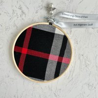 Erinnerungsstickrahmen | Stickrahmen Aus Eigener Kleidung Erinnerungsstück von Nadelspitze