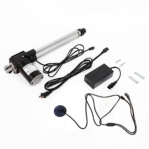 230/250 mm Linearantrieb,Power Recliner Lift Chair Motor Ersatz-Kit,DC24V Kleine Elektrische Zylinder Linear Actuator Motor für Recliner TV Table Lift Massagebett Elektrisches Sofa (230mm) von NadineDutol