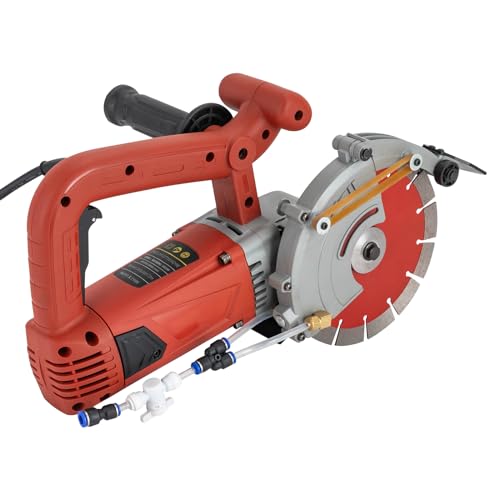 4800W Elektrische Betonsäge Chaser | Elektrische Wand-Schneidemaschine | Chaser Schlitzmaschine Einspan Betonschneidemaschine Steinschneidemaschine Staubfreies, 5000r/min von NadineDutol