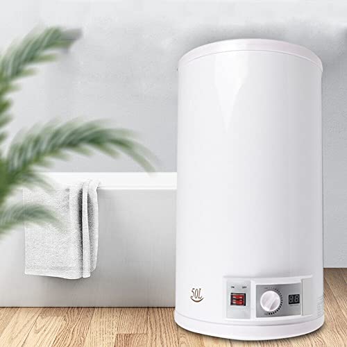 50L Elektrischer Warmwasserspeicher 2KW Wandhängender Elektro Warmwasserspeicher Wasserboiler Boiler Durchlauferhitzer Warmwasserboiler fur Dusche von NadineDutol