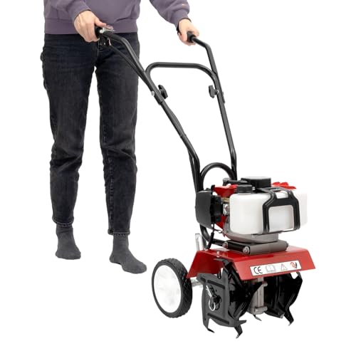 52CC 2 Takt Benzin Motorhacke Gartenfräse mit 35 cm Arbeitsbreite Radantrieb Ackerfräse Bodenfräse Mini Gartenhacke Kultivator Fräse Hacke 52CC 2 Takt Benzin Motorhacke Gartenfräse mit 35 cm Arbeitsbreite Radantrieb Ackerfräse Bodenfräse Mini Gartenhacke Kultivator Fräse Hacke von NadineDutol