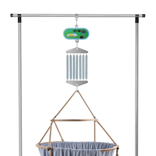 Hängende elektrische Wiegensteuerung,Geräuscharm einstellbarem Elektrische Babyschaukel Babywippe Controller,bis zu 20 kg für Babywiege und Babyhängematte(Hängematte und Gestell Nicht enthalten) von NadineDutol