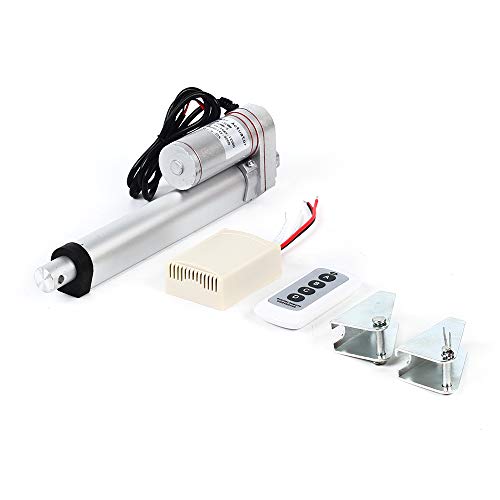 Linearantrieb 150-450mm Linear Actuator Linearantrieb 900N Elektrischer DC 12V Linearmotor Kleine Elektrische Zylinder Linear Actuator Motor für Heavy Duty (1, 150mm) von NadineDutol
