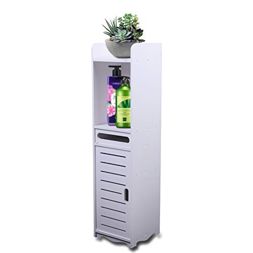 NadineDutol 80x20x20cm Toilettenschrank Badezimmerschrank Schmales Badregal Badschrank Hochschrank Aufbewahrung Regal Standschrank,Weiß NadineDutol 80x20x20cm Toilettenschrank Badezimmerschrank Schmales Badregal Badschrank Hochschrank Aufbewahrung Regal Standschrank,Weiß von NadineDutol