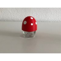 Glücks-Pilz-Aufsatz Für Das Mini-Glück-Marmeladen-Glas Oder All in Fruits-Flaschen Gr. M von Naehfroh