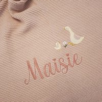 Babydecke Personalisiert 5 Farben/strickdecke Geschenk Zur Geburt Taufe Decke Vögelchen Und Kleine Gans Mit Namen Babydecke Personalisiert 5 Farben/strickdecke Geschenk Zur Geburt Taufe Decke Vögelchen Und Kleine Gans Mit Namen von NaehkaestchenAachen