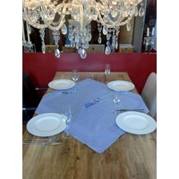 Hellblaue Mitteldecke Hellblaue Mitteldecke von NaehstuebchenJasalu