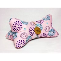 Leseknochen Knochenkissen Keilkissen Nackenkissen Mandala Rosa #3# von NaehstuebchenJasalu