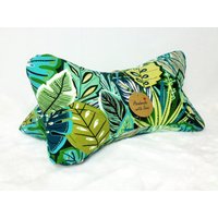 Leseknochen Knochenkissen Keilkissen Nackenkissen Nackenrolle Nackenhörnchen Kissen Boho #19# von NaehstuebchenJasalu