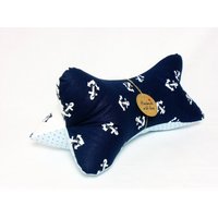 Leseknochen Knochenkissen Lesekissen Nackenkissen Anker Tupfen #5# Leseknochen Knochenkissen Lesekissen Nackenkissen Anker Tupfen #5# von NaehstuebchenJasalu