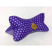 Leseknochen Knochenkissen Lesekissen Nackenkissen Lila Weiß #14# Leseknochen Knochenkissen Lesekissen Nackenkissen Lila Weiß #14# von NaehstuebchenJasalu