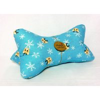 Leseknochen Knochenkissen Lesekissen Nackenkissen Rentier Hirsch Türkis #13# Leseknochen Knochenkissen Lesekissen Nackenkissen Rentier Hirsch Türkis #13# von NaehstuebchenJasalu
