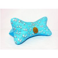 Leseknochen Knochenkissen Lesekissen Nackenkissen Segelboote #10# Leseknochen Knochenkissen Lesekissen Nackenkissen Segelboote #10# von NaehstuebchenJasalu