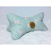 Leseknochen Nackenkissen Reisekissen Nackenrolle Dumbo Rosa Mint #2# Leseknochen Nackenkissen Reisekissen Nackenrolle Dumbo Rosa Mint #2# von NaehstuebchenJasalu