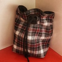 Futterbeutel/ Leckerlibeutel/ Snackbeutel Mit Karabiner von Naehstueberchen