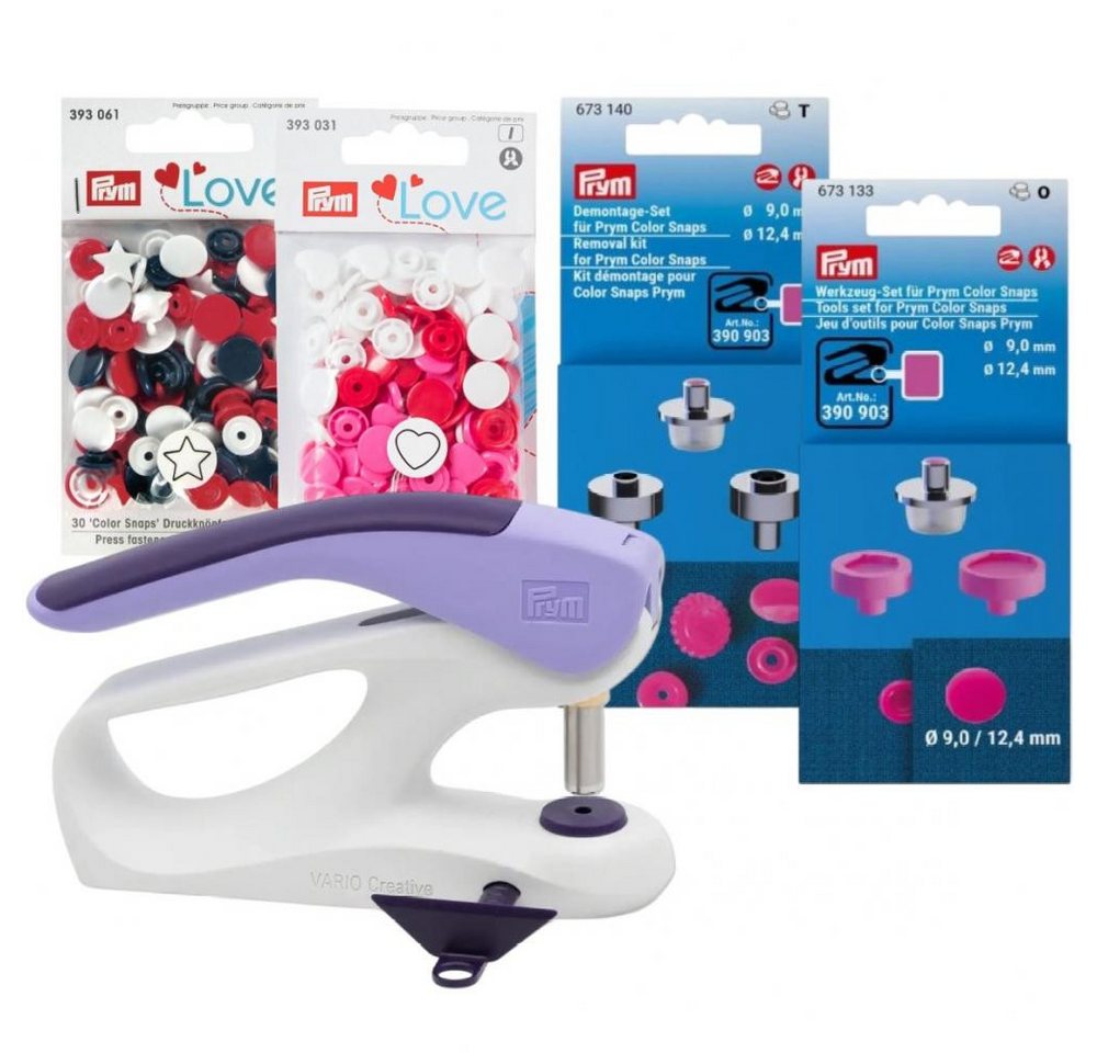 Nähwelt Flach Ösenzange - Vario Creative Tool Set - Color Snaps von Nähwelt Flach