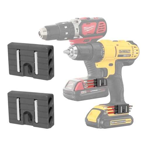 Naerza Universelle Passform, starker magnetischer Bithalter, sichere Befestigung an Gürtelclip-Schraube für Milwaukee M18, DeWalt, Ridgid, Makita, Bosch, Ryobi, Schlagschrauber, einfache Installation Naerza Universelle Passform, starker magnetischer Bithalter, sichere Befestigung an Gürtelclip-Schraube für Milwaukee M18, DeWalt, Ridgid, Makita, Bosch, Ryobi, Schlagschrauber, einfache Installation von Naerza