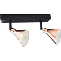 2er LED-Wand-u. Deckenspot "Copper" 2er LED-Wand-u. Deckenspot "Copper" von Näve Leuchten