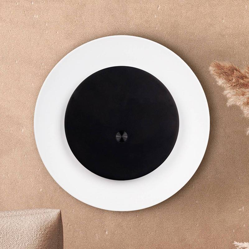 LED-Akku-Tischleuchte Solan, schwarz/weiß, Solar, IP54 von Naeve Leuchten