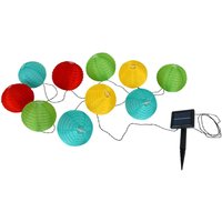 LED-Lichterkette 5243361 multicolor Kunststoff Metall L: ca. 300 cm von Näve Leuchten
