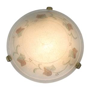 home24 Deckenleuchte Beeac Ø 40cm Beige Glasart: Milchglas Material: Glas LED E27 von home24