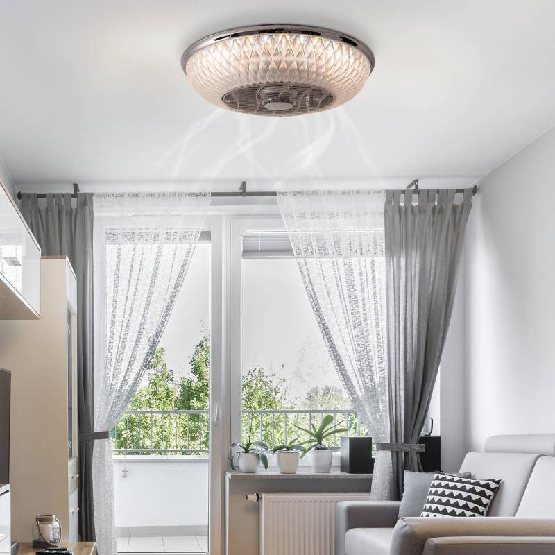 home24 LED-Deckenleuchte Viento 20cm von home24