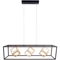 NÄVE LED-Pendelleuchte »Tripolis«, BxHxL: 20 x 120 x 100 cm, Metall/Kunststoff - schwarz NÄVE LED-Pendelleuchte »Tripolis«, BxHxL: 20 x 120 x 100 cm, Metall/Kunststoff - schwarz von Näve