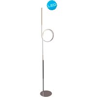 NÄVE LED-Stehleuchte, LED, warmweiß, inkl. Leuchtmittel, Höhe: 171 cm - silberfarben von Näve