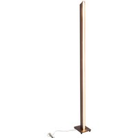 NÄVE LED-Stehleuchte »Madera«, BxL: 150 x 200 mm, inkl. Leuchtmittel - braun von Näve