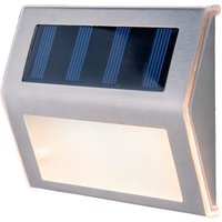 NÄVE Solarleuchte, 0,2 Ah, LED, Metall/Kunststoff - silberfarben von Näve