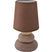 NÄVE Tischleuchte »Stoney«, E14, Höhe: 31 cm - braun von Näve