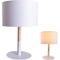NÄVE Tischleuchte »TESSILE«, BxL: 240 x 240 mm, ohne Leuchtmittel - weiss von Näve