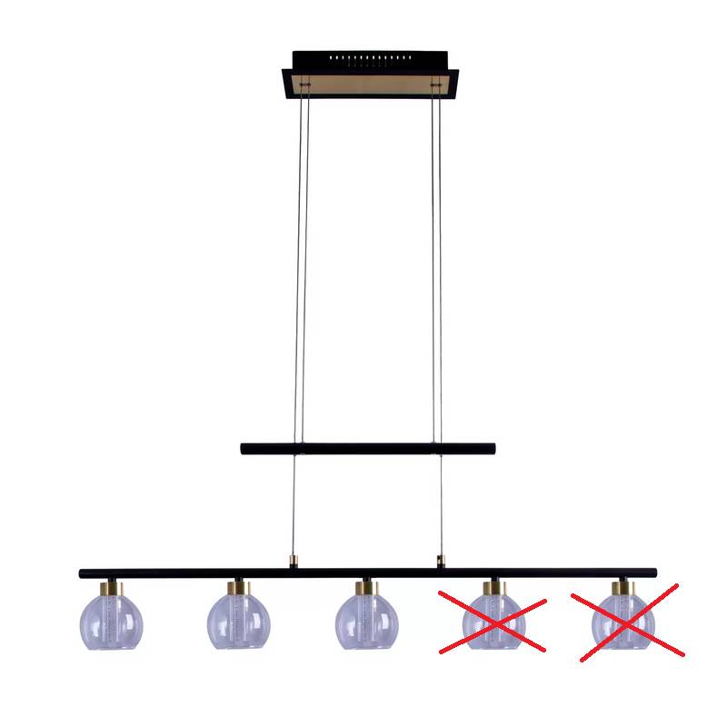 Näve Brass Led Pendelleuchte Pendellampe Leuchte Lampe Siehe Text/Foto B-Ware von Näve