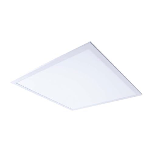 Näve Deckenleuchte Büroleuchte Deckenlampe Panel LED Dimmbar Fernbedienung 59,5x59x5 von Näve