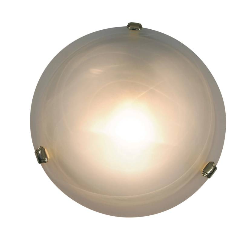 Näve Deckenleuchte Mezzo Glas Messing 30 cm von Näve